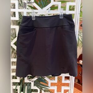 adidas Black Skirt with Side Pockets & pleated back